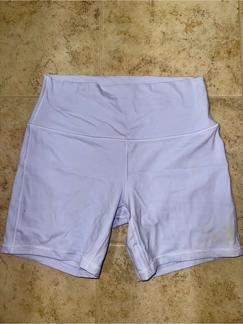 lululemon athletica Light Lavender High-Rise Bike Shorts